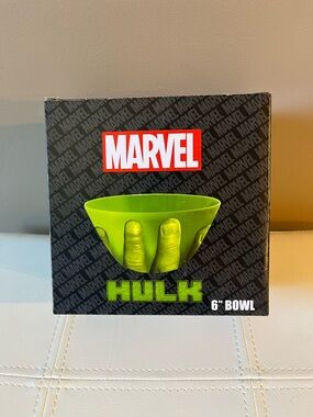NIB - Marvel Hulk Green 6” Bowl